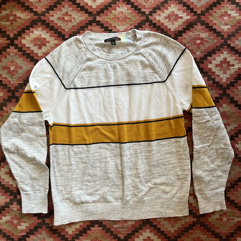 Banana Republic striped men’s sweater